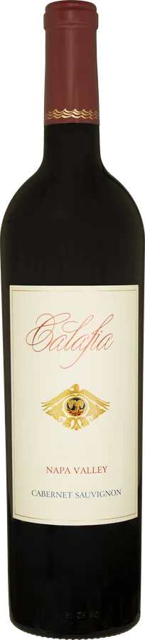 Bottle of Calafia Napa Valley Cabernet Sauvignon