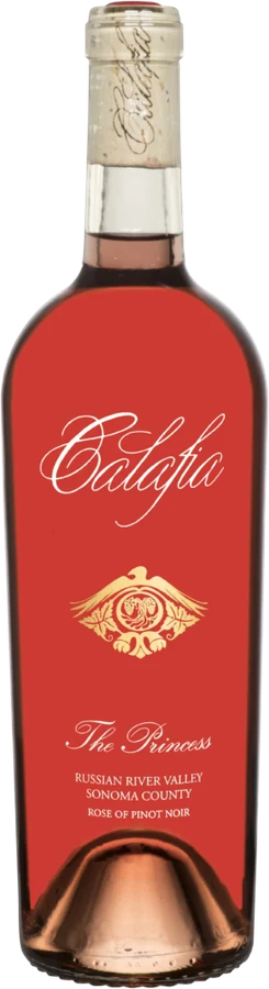 Bottle of Calafia “The Princess” Rosé of Pinot Noir