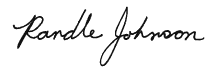 Randle Johnson (signature)
